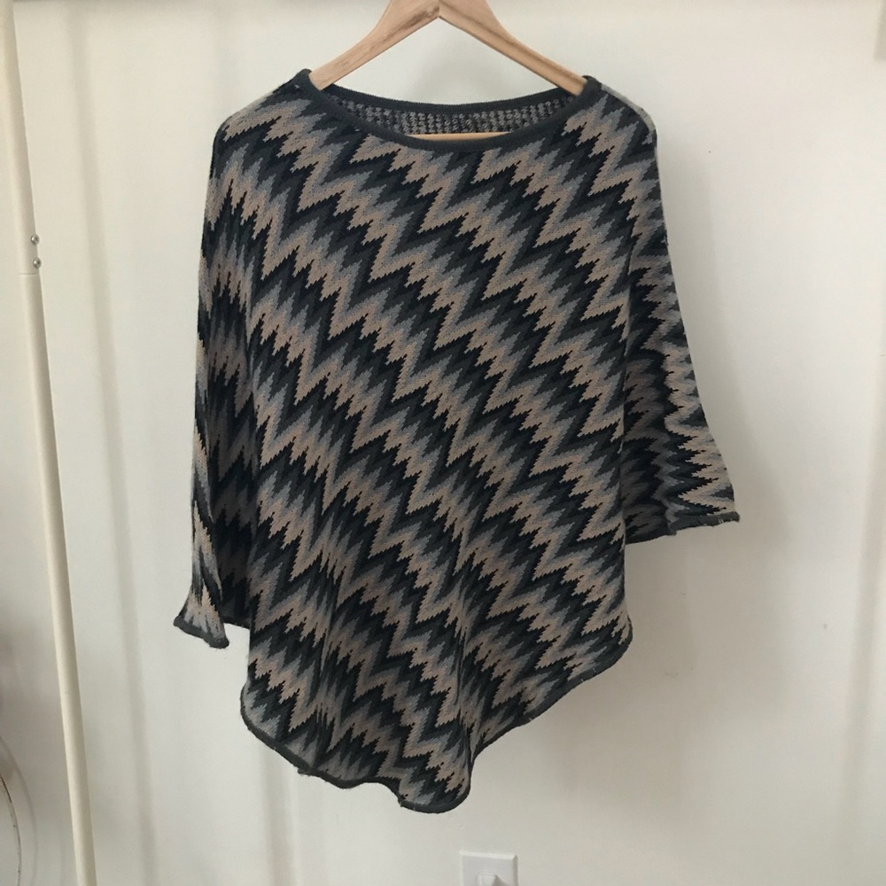 Missoni Wool Blend Poncho